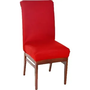 Kit 8 Capa De Cadeira Malha Gel Ajustável Vermelho