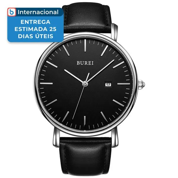 Relógio Masculino Burei Preto 19003 A-MBI
