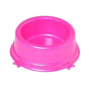 Comedouro Cães e Gatos Colosso Filhote Rosa 1100ml