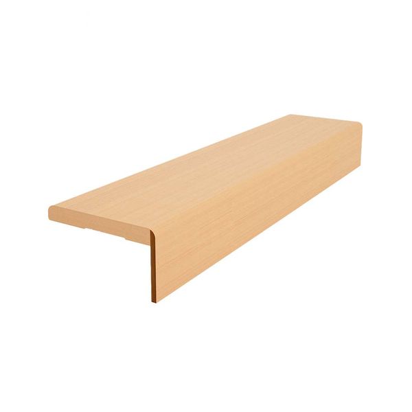 Guarnição de madeira regulável para porta 7x1cm mogno Vert