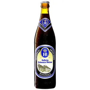 Cerveja alemã HB Weiss Dunkel 500ml