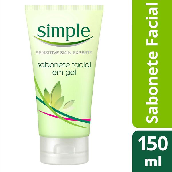 Sabonete Líquido Simple Facial Refresh Gel 150ml