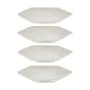 KIT LE CREUSET 4 PRATOS HEXAGON EM CERÂMICA 16CM MERINGUE