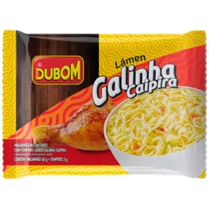 Macarrão Instantâneo Dubom Galinha Caipira 63g