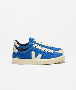 Campo Bold Suede Indigo Pierre