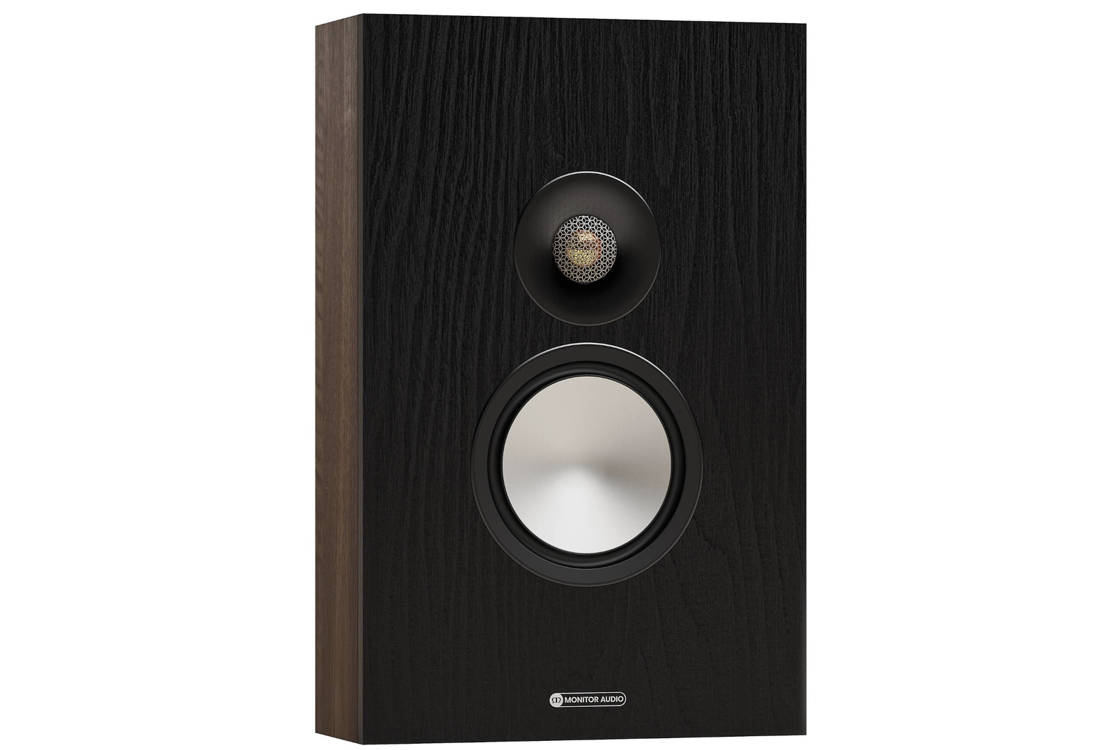 Monitor Audio Bronze On-Wall 7G - Caixa On-Wall Ported, 6" C-CAM, Tweeter C-CAM Gold Dome, 88 dB, 100 W - Walnut
