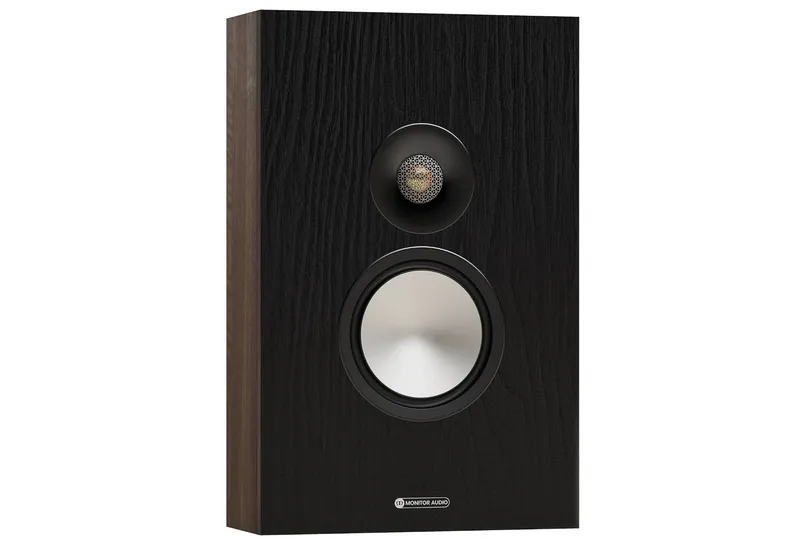 Monitor Audio Bronze On-Wall 7G - Caixa On-Wall Ported, 6" C-CAM, Tweeter C-CAM Gold Dome, 88 dB, 100 W - Walnut