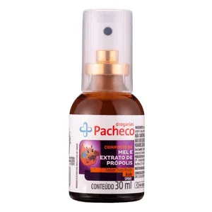 Spray Kids Mel e Própolis Drogarias Pacheco Sabor Tutti Frutti 30ml