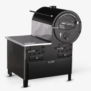 Forno Acoplado Com Caixa Chapa Vitroceramica Esquerda