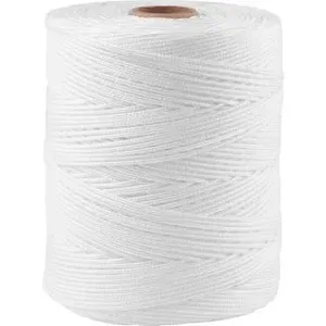 Corda Multifilamento Trançada 3,0mm x 277m Branca - VONDER