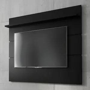 Painel Patrimar Marselha para TV`s de até 46 polegadas Preto