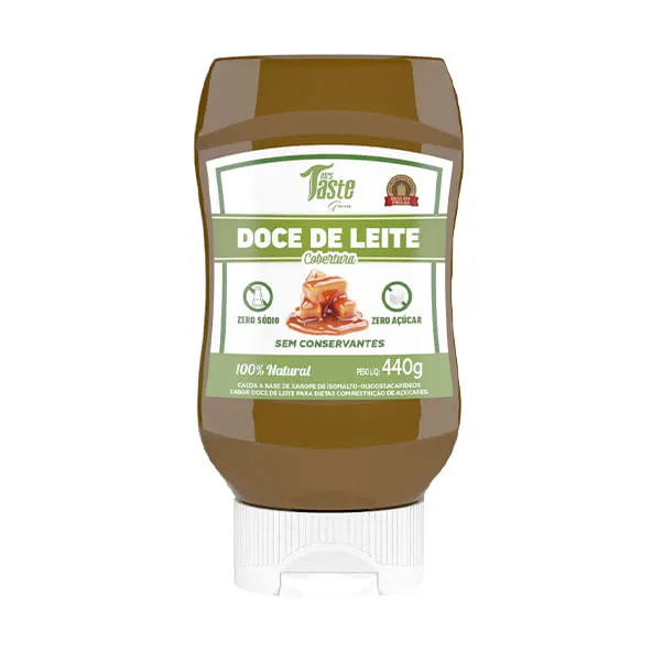 Cobertura 100% Natural Doce de Leite 440g - Mrs Taste