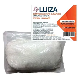 Compressa para Curativo Luiza 15x30cm 1 Unidade