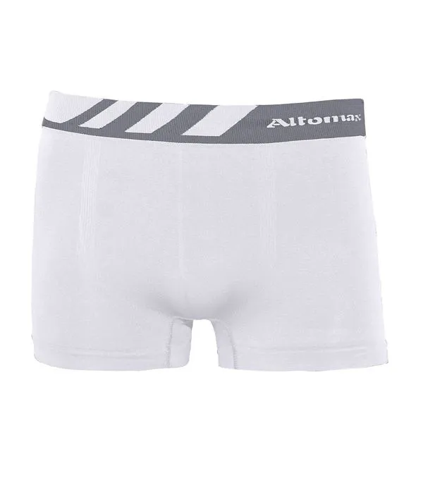 Cueca Boxer Lisa Microfibra Altomax Branco G