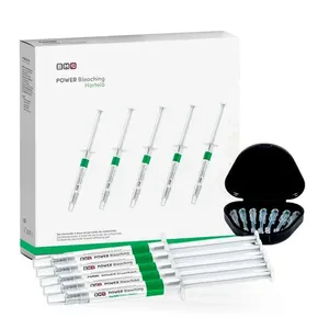 Kit Clareador Power Bleaching Hortelã 22% 5 Unidades Maquira