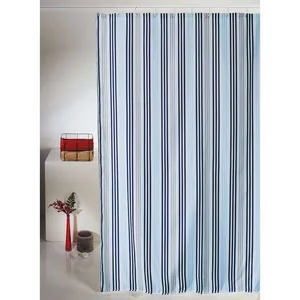 Cortina Box 180x180cm Poliester Cazza Listras