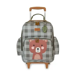 Mochila de Rodinhas MasterBag Bear Verde Oliva Único