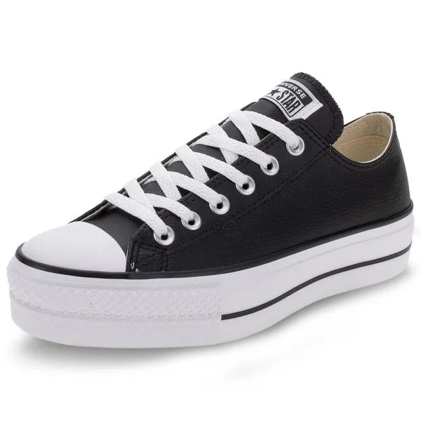Tênis Feminino Chuck Taylor Platform Converse All Star - CT0983 PRETO 35