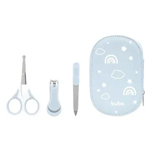 Conjunto de Manicure com Estojo - Azul - Buba