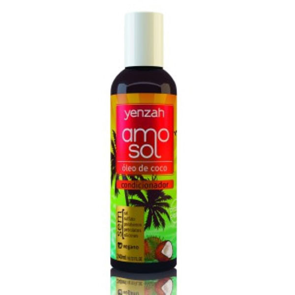 Condicionador Amo Sol Óleo de Coco 240ml Yenzah Condicionador Yenzah Amo Sol Óleo Coco 240Ml - Yenzah