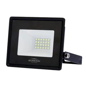 Refletor Tech Led IP65 Alumínio 30W Luz Verde Bivolt Blumenau Iluminação