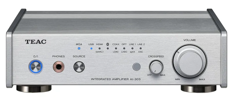 Amplificador Integrado DAC TEAC AI-303 Silver
