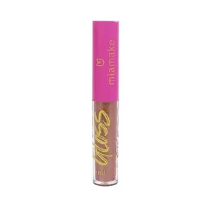 Gloss Labial Mia Make Enrosca Com Particulas De Cristal