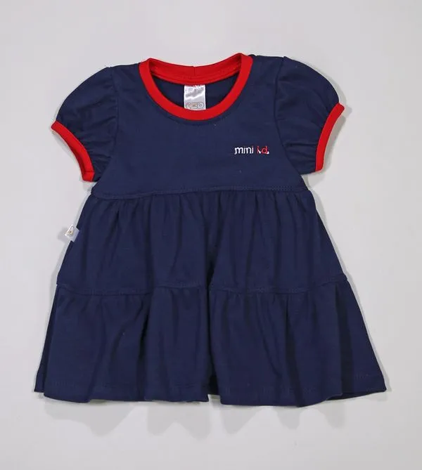 Vestido Suedine Liso - 5676 Marinho - 2