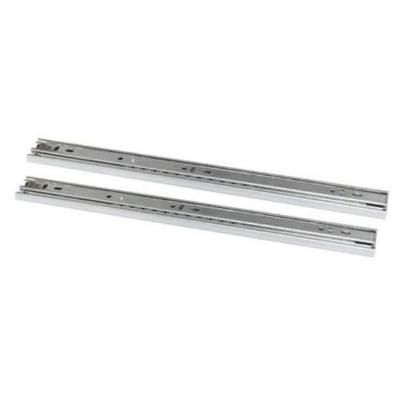 Corrediça Telescópica em Aço Até 35Kg 1 Par Jomarkits Corrediça Telescópica 45x350mm Até 35Kg 01 Par em Aço