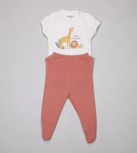 Conjunto Body Zoo - 6011260 De 0 a 12 meses Laranja - P