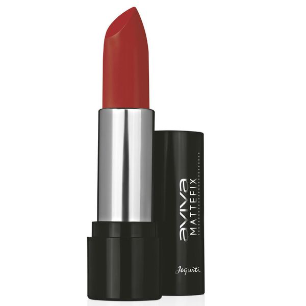 Batom Mattefix Aviva Jequiti Vermelho Irresistível 3 g