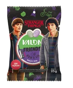 PASTILHA VALDA SACHE STRANGER THINGS UVA E MACA 25G