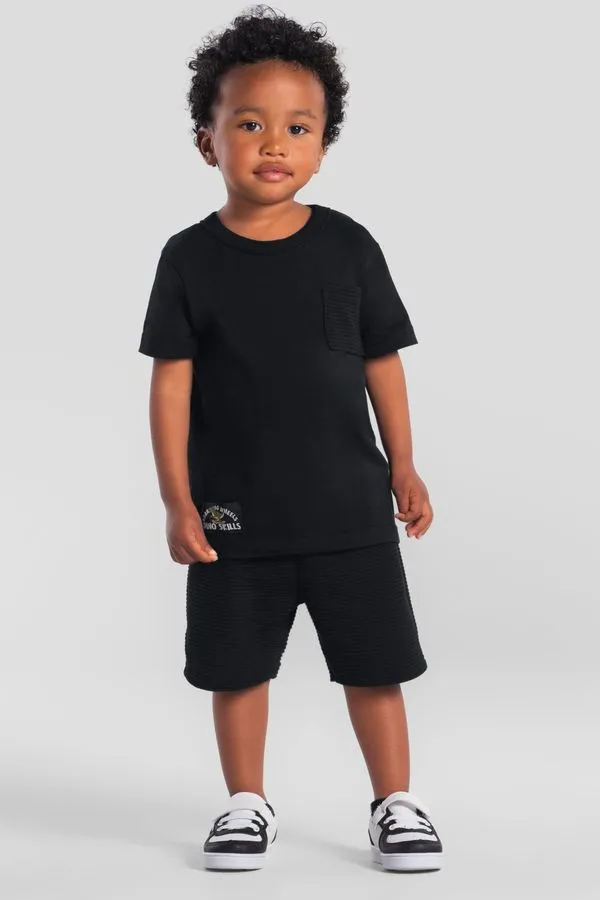 Conjunto infantil menino em malha Brandili -2