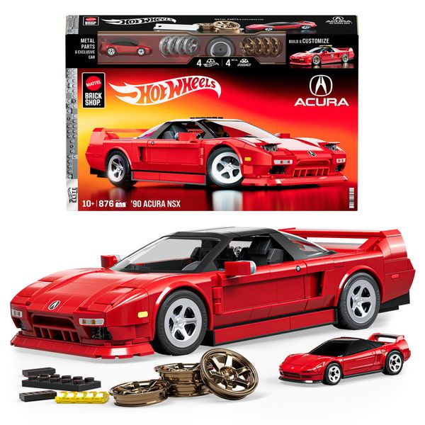 Blocos De Montar - Mattel - 90 Acura NSX