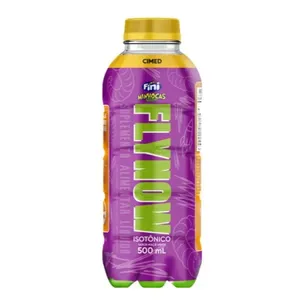 Isotônico Flynow Fini Minhocas sabor Maça Verde 500ml