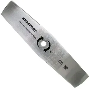 Lâmina para Roçadeira Tipo Hélice 7349 com Furo de 1 Polegada 355MM Cromo Vanádio Brasfort Lâmina para Roçadeira Tipo Hélice 7349 Furo 1 Polegada Cromo Vanádio Brasfort