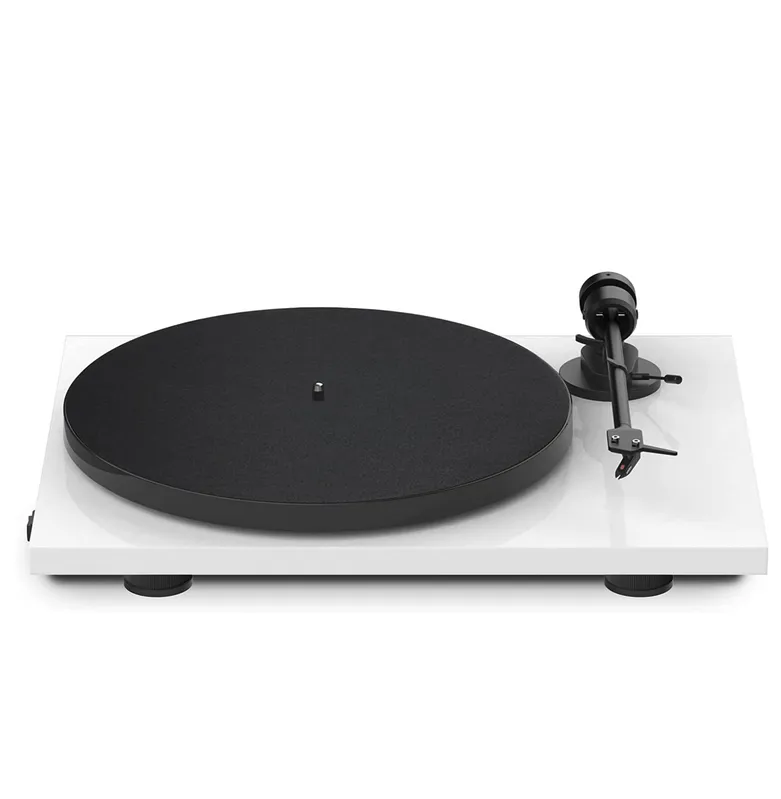 Toca Discos Pro-ject E1 + OM5e - Sem Phono - Branco - Bivolt