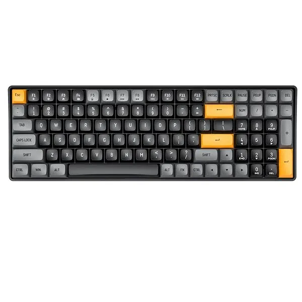 Teclado Gamer DarkFlash Mecânico USB-C/Wireless GD100 Preto