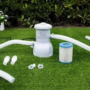 Bomba Filtrante para Piscina Inflável e Estrutural JL-29432 1250L-h 220V com 3 Refis Tipo P VG Plus Bomba Filtrante para Piscina Inflável JL-29432 1250L-h 220V com Refis Tipo P VG Plus