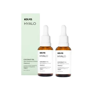 2 Oleo De Coco Cuidado Intimo Puro Sem Perfume Hyalo Coconut