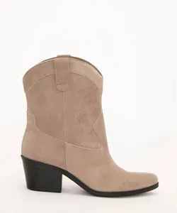bota western salto médio oneself bege 36