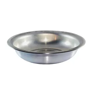 Bacia de Alumínio Redonda Para Banho Assento e Cozinha 9cm