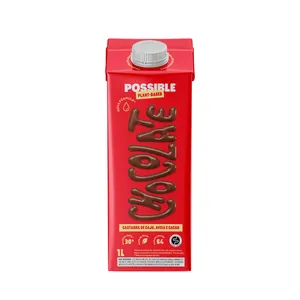 Bebida de Castanha de Caju e Cacau Sabor Chocolate Possible - 1L