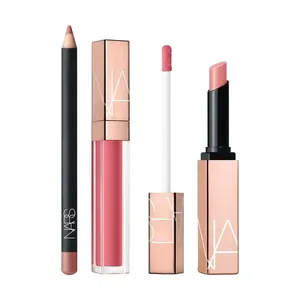 Lip Combo Afterglow Lip Shine & Sensual Shine Lipstick & Precision Lip Liner