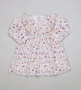 Vestido Plush Floral - 252421 Bege - G