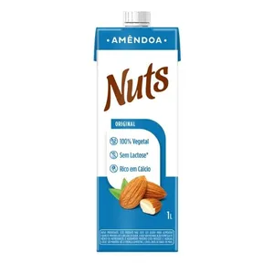 Leite de Amêndoa Zero Lactose Nuts 1lt