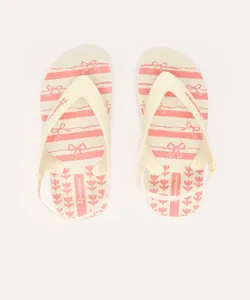 chinelo infantil classic baby bege 17-18