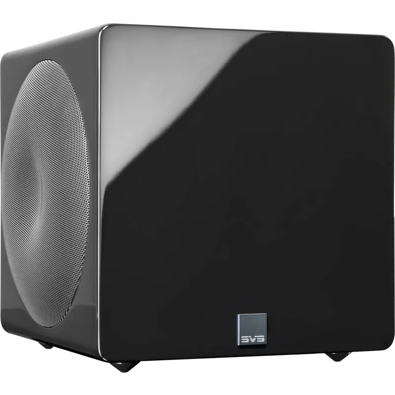 SVS 3000 Micro Dual 8" Subwoofer 2500 W ( Piano Gloss Black ) 110v