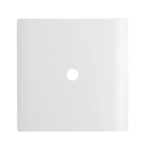 Placa 4x4 com Furo + Suporte Branco da Linha Novara - 1100/45 - DICOMPEL