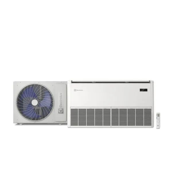 Ar Condicionado Piso Teto Electrolux Inverter Efficient 36000 BTUS Frio 220V com Bluefin Modelos DI36F DE36F Ar Condicionado Inverter Electrolux Piso Teto Efficient 36.000 BTUs Frio 220V